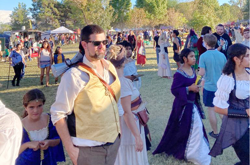 Festival del Renacimiento... La máquina del tiempo, estará en el Sunset